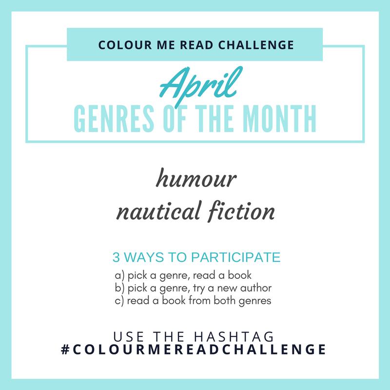 colour me read challenge April