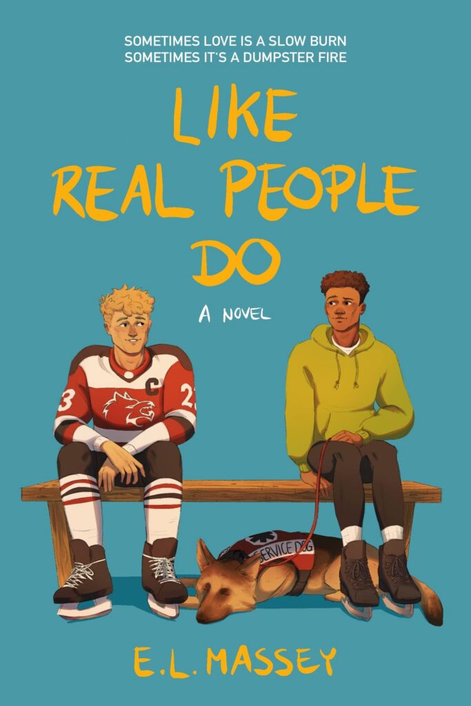 the book cover of Like Real People Do (for monday minis underrated reads from 2024 post)